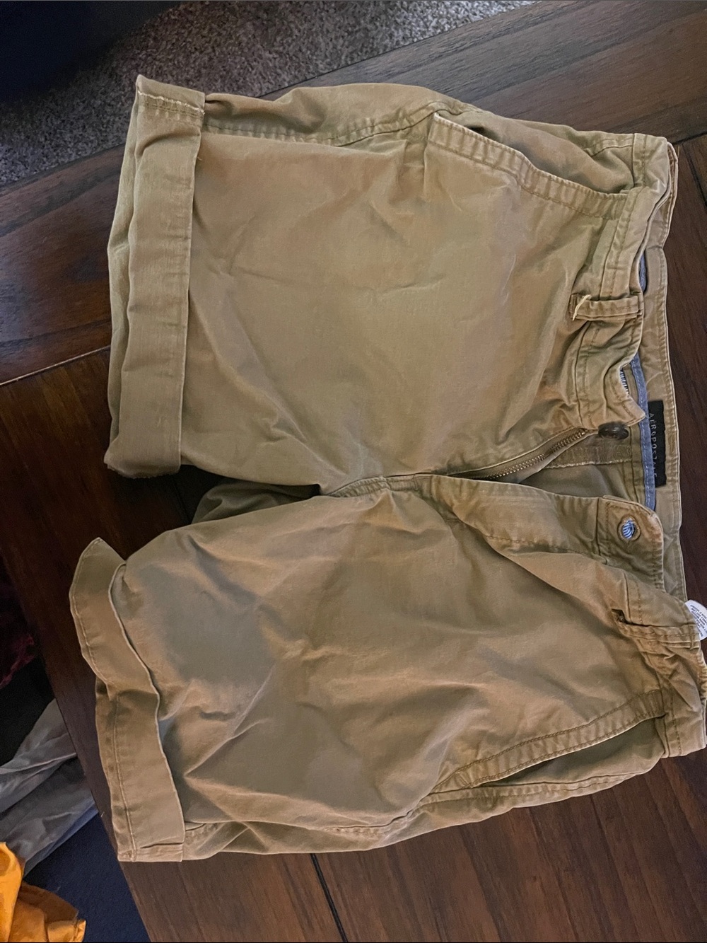Aeropostale Men's Khaki/Tan Casual Shorts